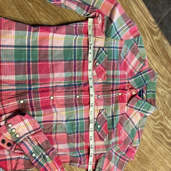 Polo Ralph Lauren workmen button down shirt pink size 4 - perfect conditions - Picture 4 of 6